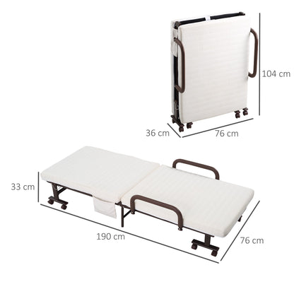 Folding Bed with Mattress