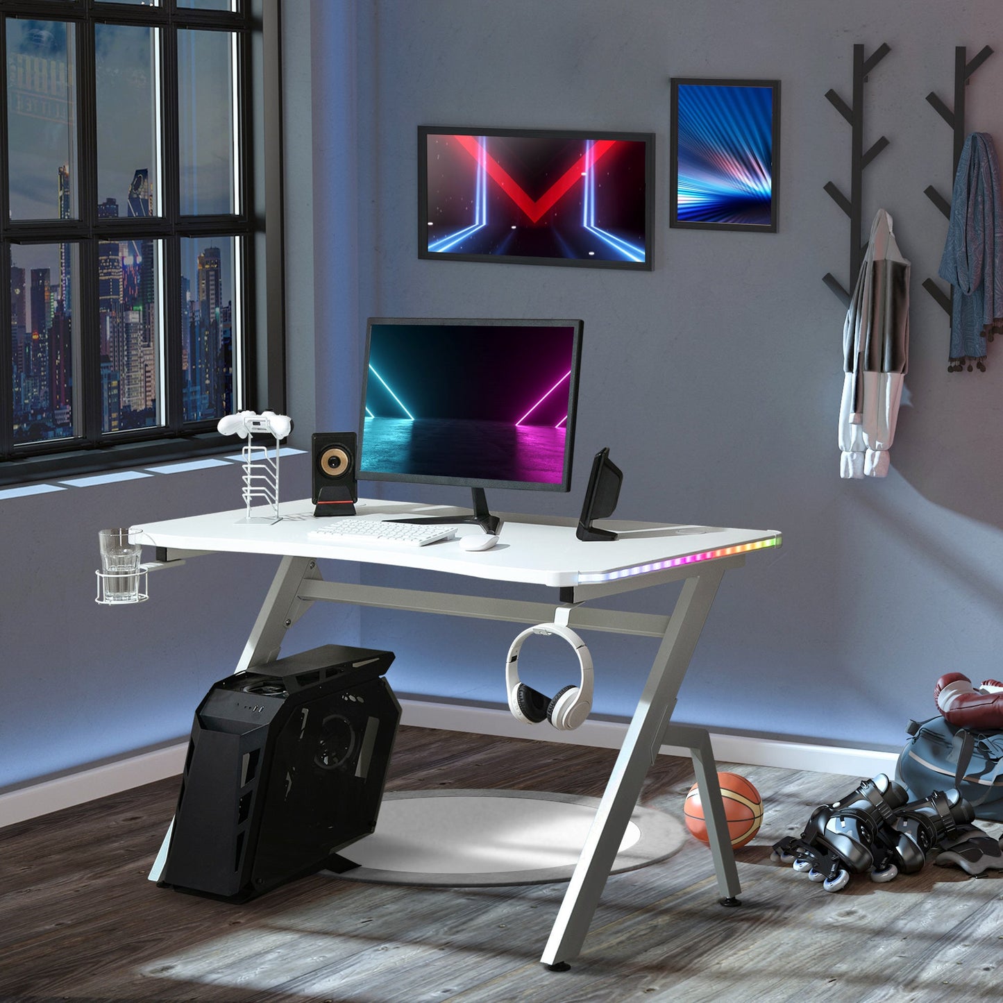 Racing Style Gaming Desk