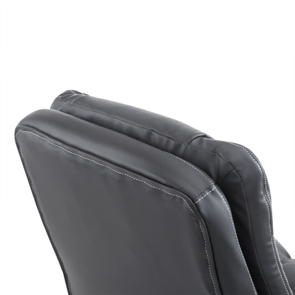 PU Leather Executive Office Chair-Black