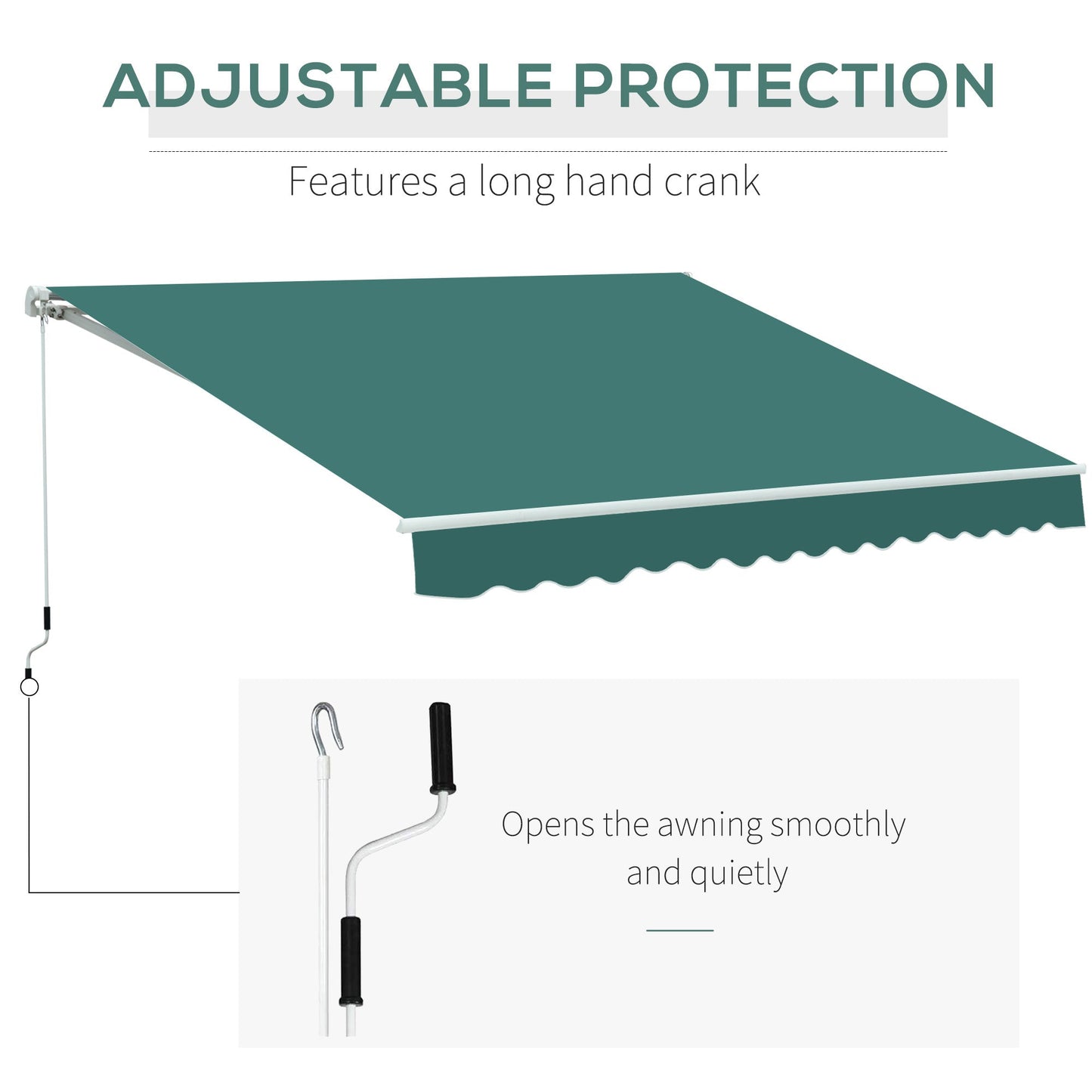 Manual Retractable Awning