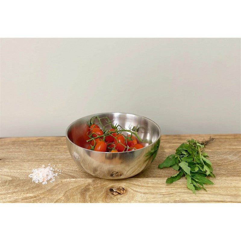 Bowl Stainless Steel Silver - 20cm