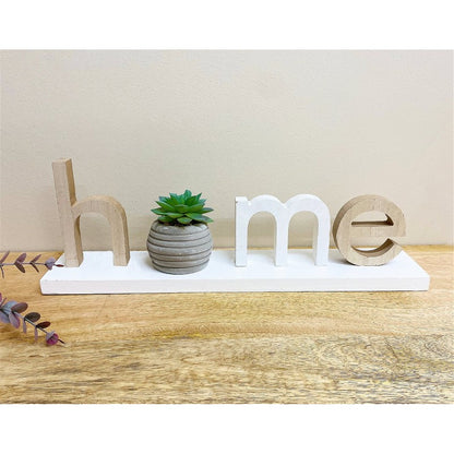 Home Sign Artificial Plant - 32cm