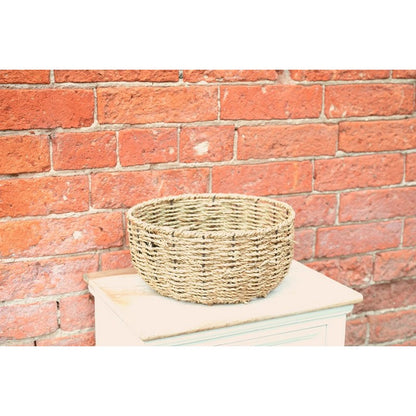 2 x Wicker Baskets - Natural