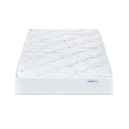 SleepyCastle Single Mattress Polyester White 3 x 6ft