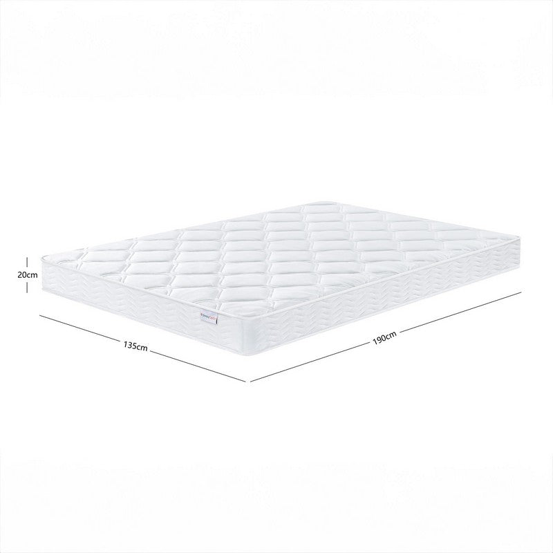 SleepyCastle Double Mattress Polyester White 4 x 6ft