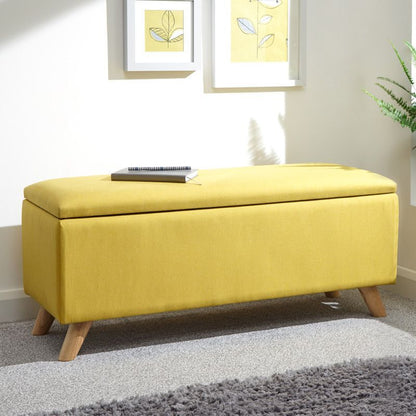 Secreto Large Ottoman Yellow 1 Door