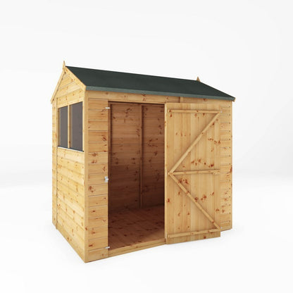 Mercia 4' 9 x 6' 9 Apex Shed - Premium Dip Treated Shiplap