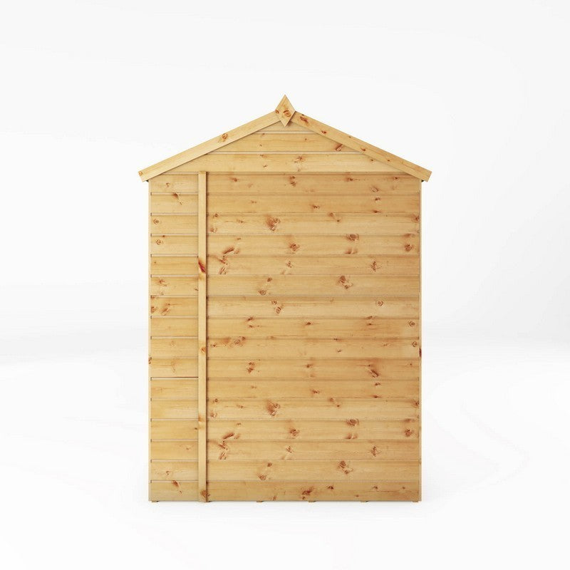 Mercia 4' 9" x 6' 9" Apex Shed - Premium Dip Treated Shiplap