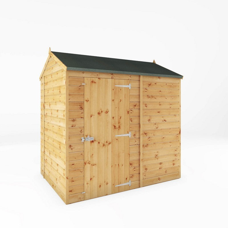 Mercia 4' 9" x 6' 9" Apex Shed - Premium Dip Treated Shiplap