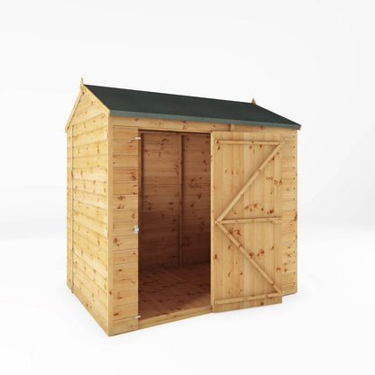 Mercia 4' 9" x 6' 9" Apex Shed - Premium Dip Treated Shiplap