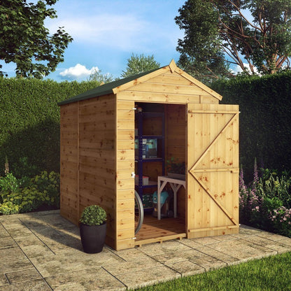 Mercia 4' 9" x 6' 9" Apex Shed - Premium Dip Treated Shiplap