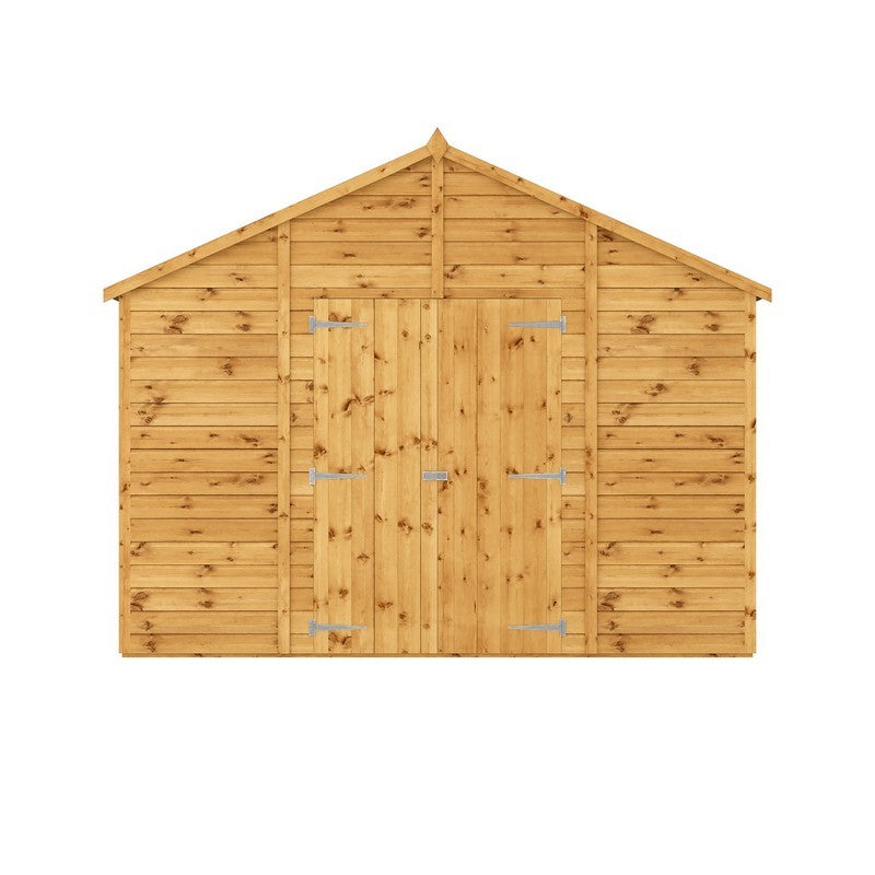 Mercia Premier 10' x 9' 9" Apex Workshop - Premium Pressure Treated Shiplap