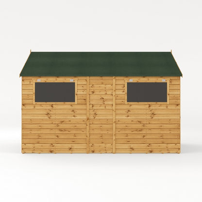 Mercia Premier 11' 8" x 10' Apex Workshop - Premium Pressure Treated Shiplap