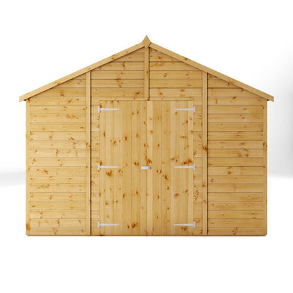 Mercia Premier 10' x 17' 7" Apex Workshop - Premium Dip Treated Shiplap