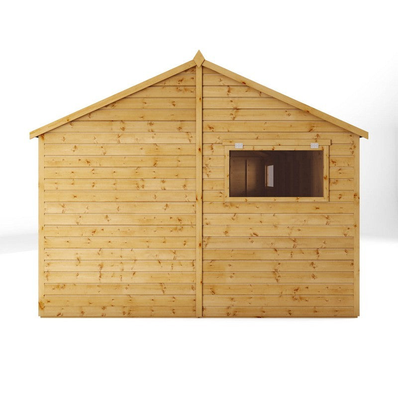 Mercia Premier 17' 11" x 10' Reverse Apex Workshop - Premium Dip Treated Shiplap