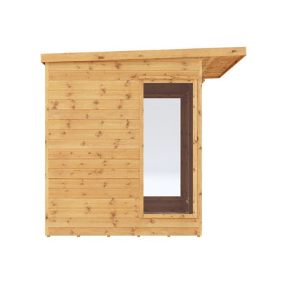 Mercia Maine 0' x 7' 7" Pent Summerhouse - Premium Dip Treated Shiplap