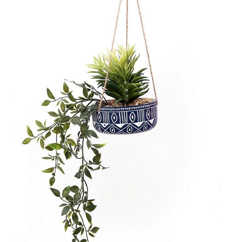 Artificial Plant Green Hanging - 22cm