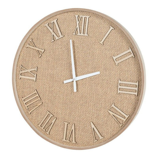 Clock Hessian Wall Mounted - 50cm