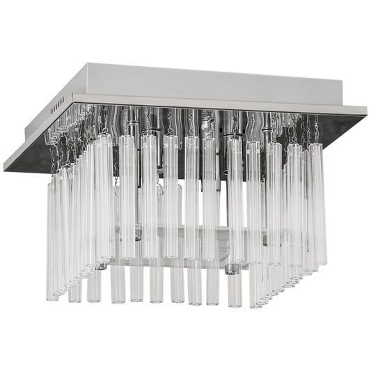 Modern Raindrop K9 Crystal Chandelier