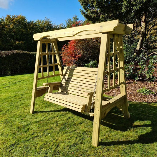 Cottage Garden Swing Seat by Churnet Valley - 2 Seats