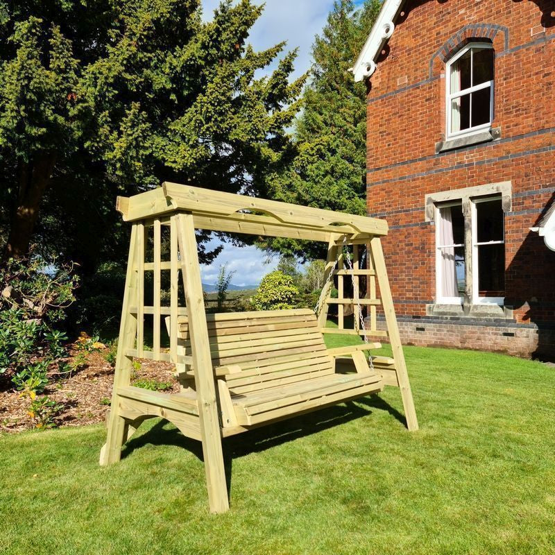 Cottage Garden Swing Seat by Churnet Valley - 3 Seats