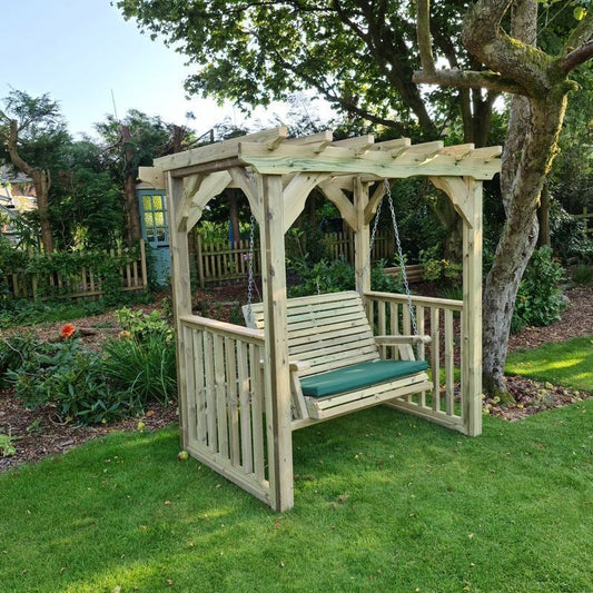 Ophelia Garden Swing Seat by Churnet Valley - 2 Seats