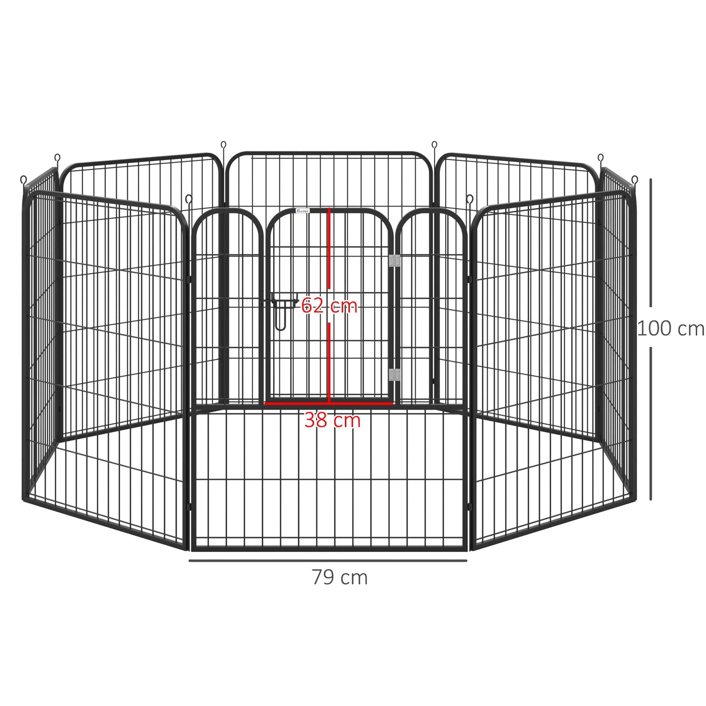 PawHut Heavy Duty Puppy Play Pen