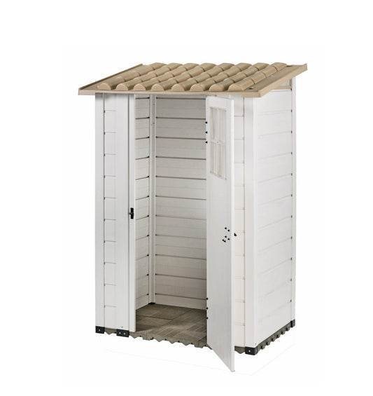 Shire Tuscany 4' x 2' 8" Pent Garden Store - Classic