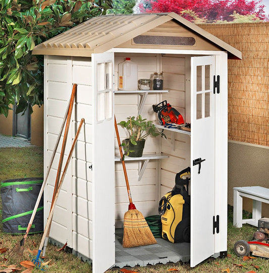 Shire Tuscany 4' x 4' Apex Garden Store - Classic