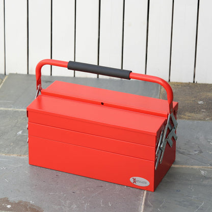 Durhand Steel 5-Tray Portable Tool Box - Medium