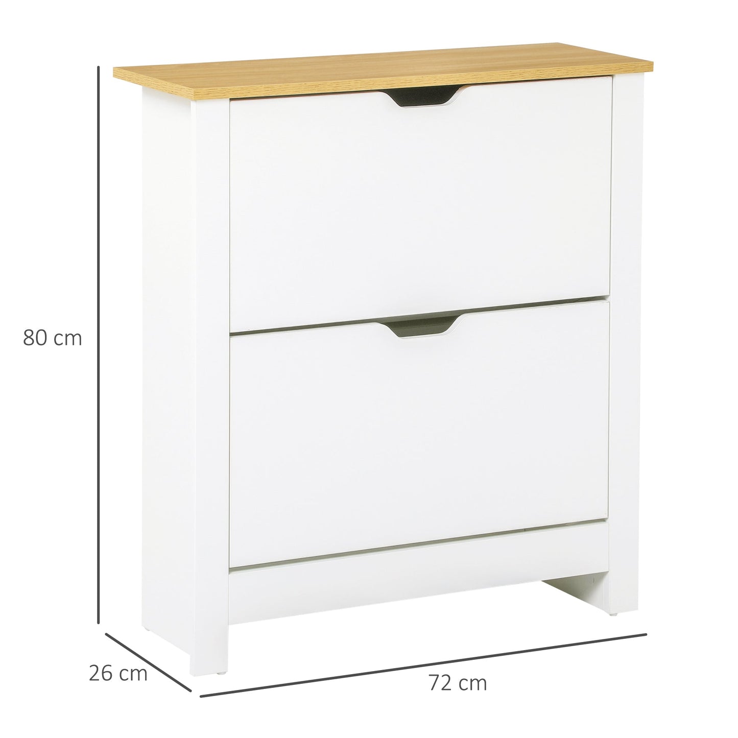 Narrow Shoe Cabinet