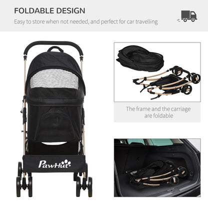 PawHut Detachable Pet Stroller