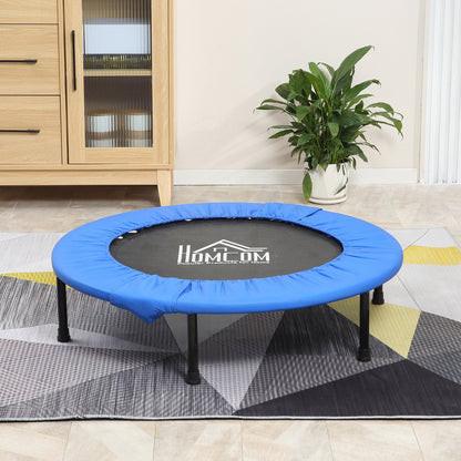 40" Mini Fitness Trampoline Home Gym Yoga Exercise Rebounder Indoor Outdoor Jumper w/ Safety Pad