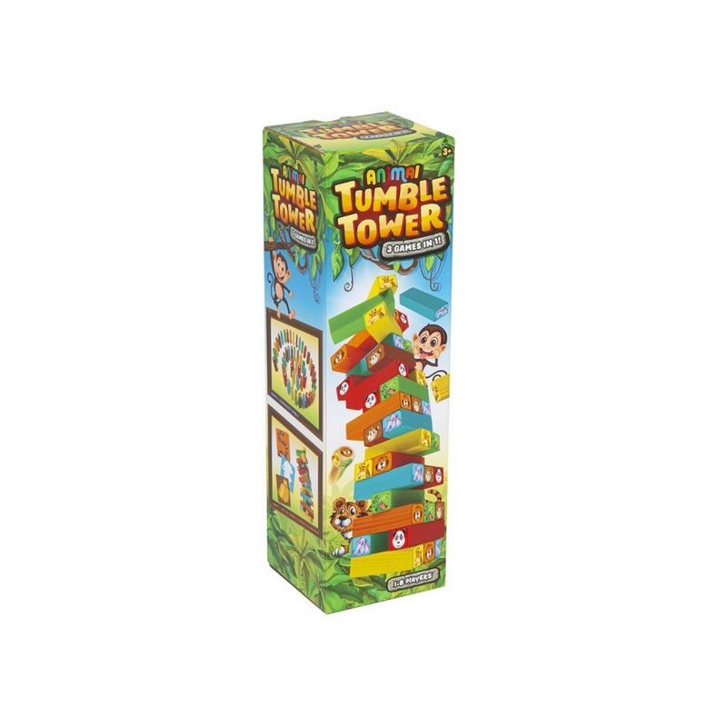 Animal Tumble Tower Game