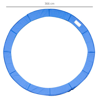 12ft Trampoline Pad ?366cm Surround Pad Thick Foam Pads Padding Replacement Spare- Blue