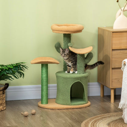 PawHut Cactus Cat Tree