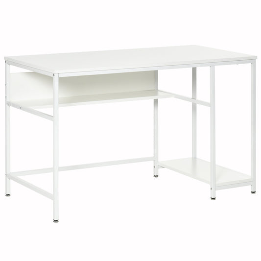 Home Computer Desk Writing Study Table Offcie PC Workstation with Storage Shelf