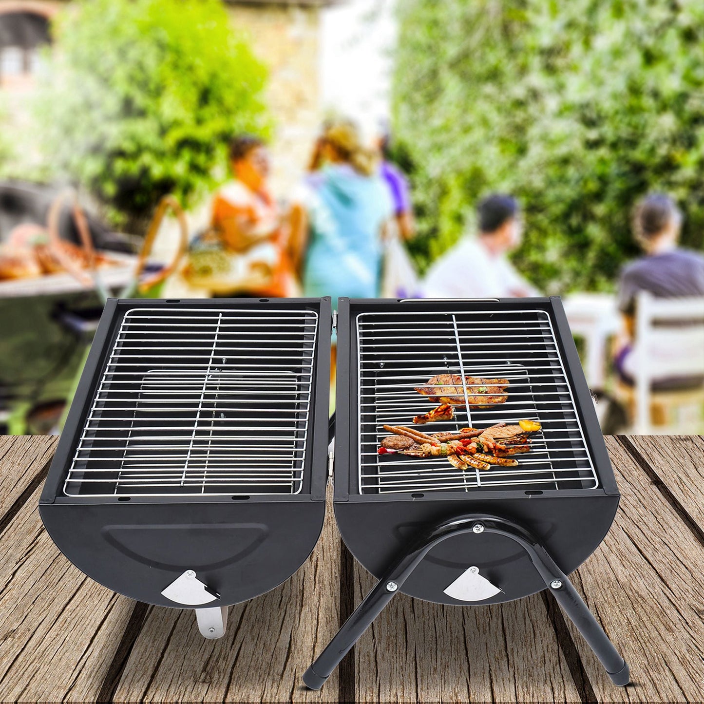 Portable Charcoal BBQ Grill