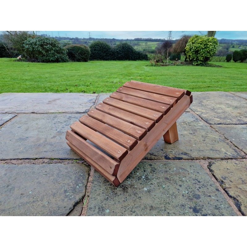 Swedish Redwood Garden Footstool by Churnet Valley