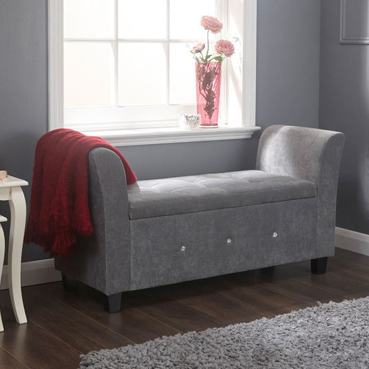 Verona Window Seat Dark Grey