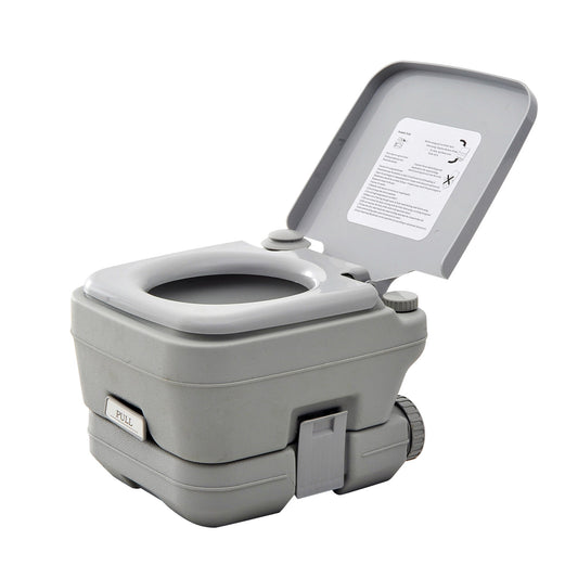 Portable Travel Toilet 10L Grey