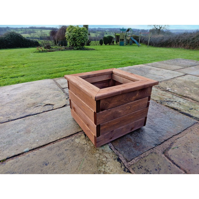 Swedish Redwood Garden Planter by Churnet Valley