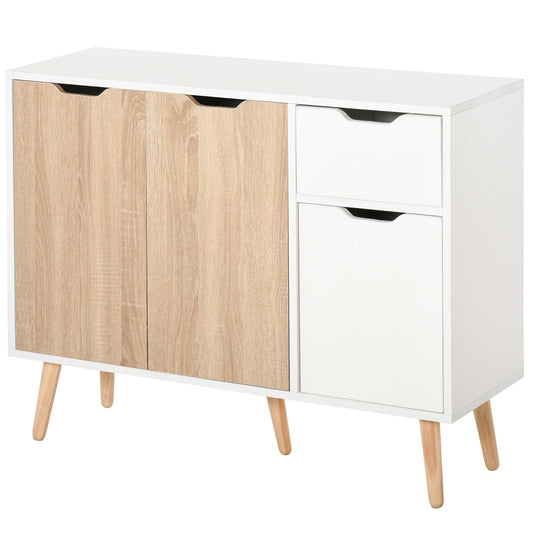 Sideboard Floor Standing Storage Cabinet with Drawer for Bedroom