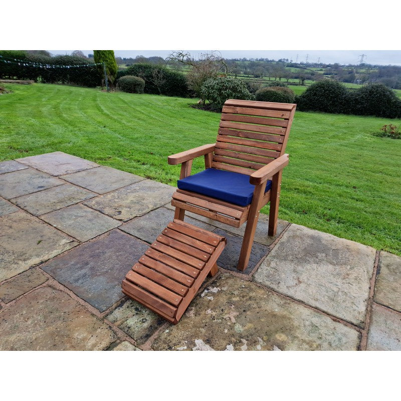 Swedish Redwood Garden Armchair Chair by Churnet Valley