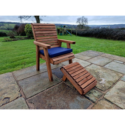 Swedish Redwood Garden Armchair Chair by Churnet Valley