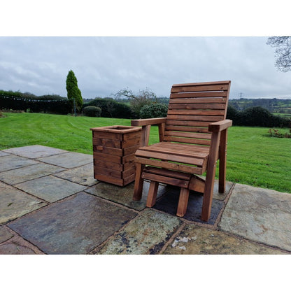 Swedish Redwood Garden Armchair Chair by Churnet Valley