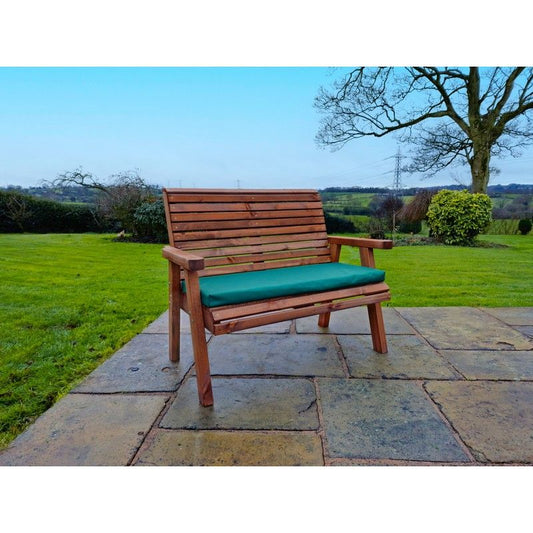 Swedish Redwood Garden Bench by Churnet Valley - 2 Seats