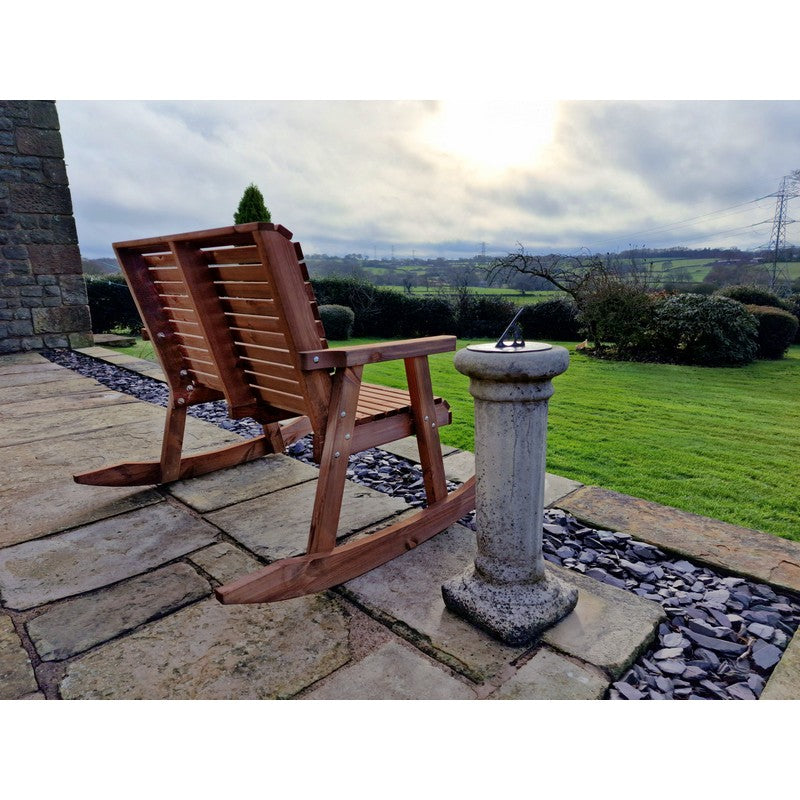 Swedish Redwood Garden Bench by Churnet Valley - 2 Seat