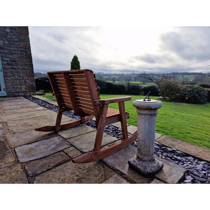 Swedish Redwood Garden Bench by Churnet Valley - 2 Seat