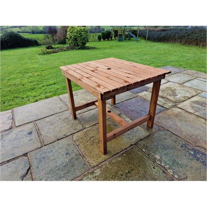 Swedish Redwood Garden Table by Churnet Valley - 4 Seats